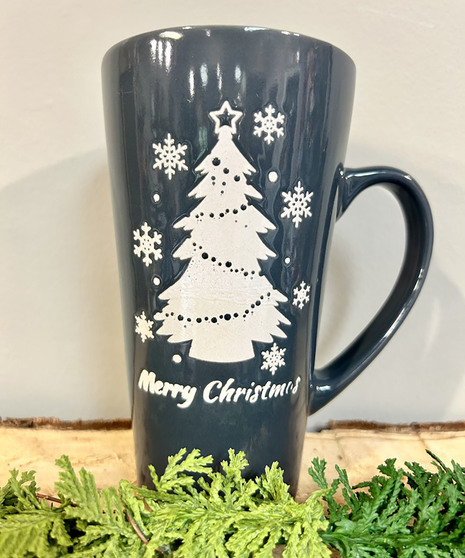 Christmas Tree Latte Mug