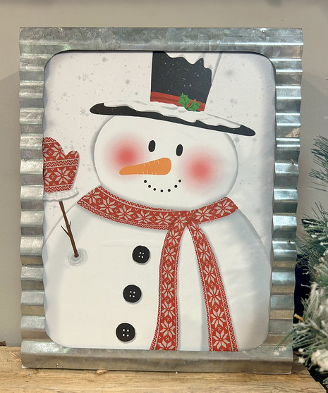 Snowman Wall Art